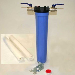 Patronfilter Paket 1 st 20" filterhus, garnlindad patron