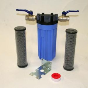 Patronfilter Paket 1 st 10" filterhus, aktiv kolpatron